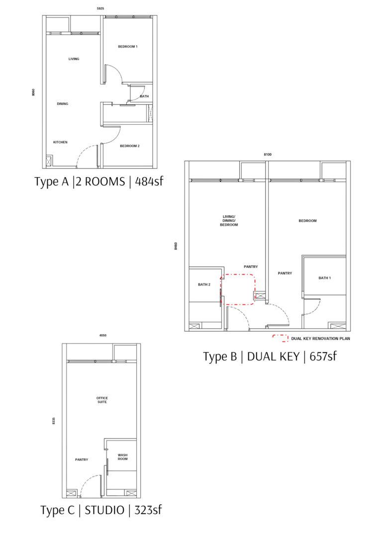 Floor Plan and Layout | Kyliez Suites KLCC By Exsim